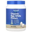 Nutricost, Organic Egg White Protein Unflavored, Протеїн, 454 г