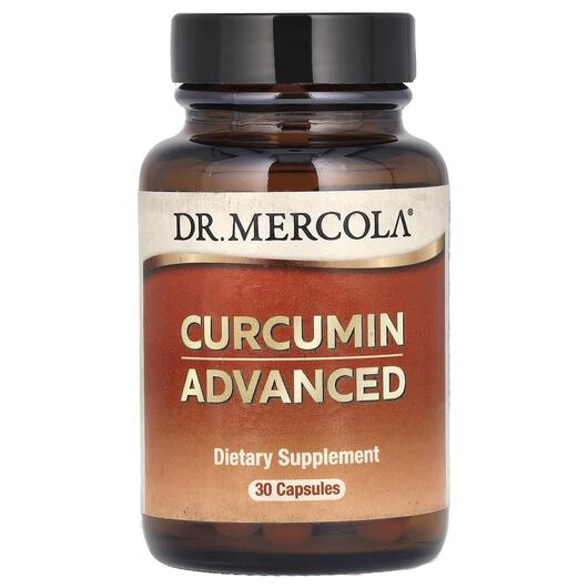Основне фото товара Dr. Mercola, Curcumin Advanced, Куркумін, 30 капсул
