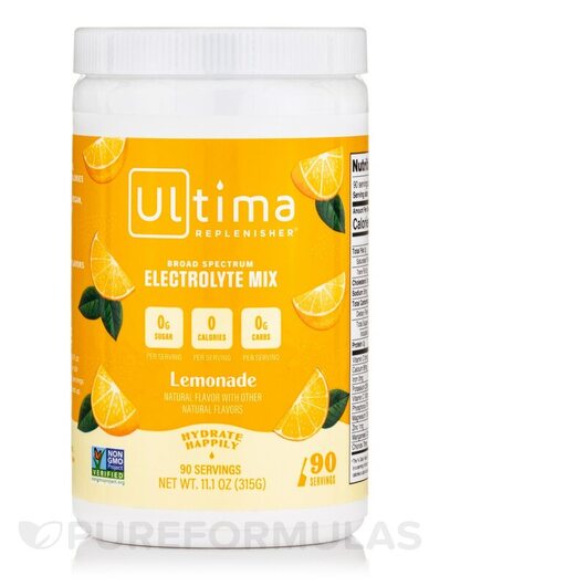 Основное фото товара Electrolyte Hydration Powder Lemonade, Электролиты, 90 Serving Ca