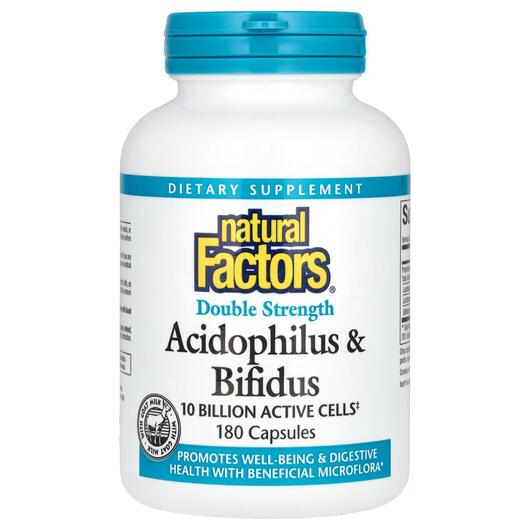 Основное фото товара Лактобацилус Ацидофилус, Acidophilus & Bifidus, 180 капсул
