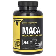 MACA Root 750 mg Мака Primaforce 120 капсул