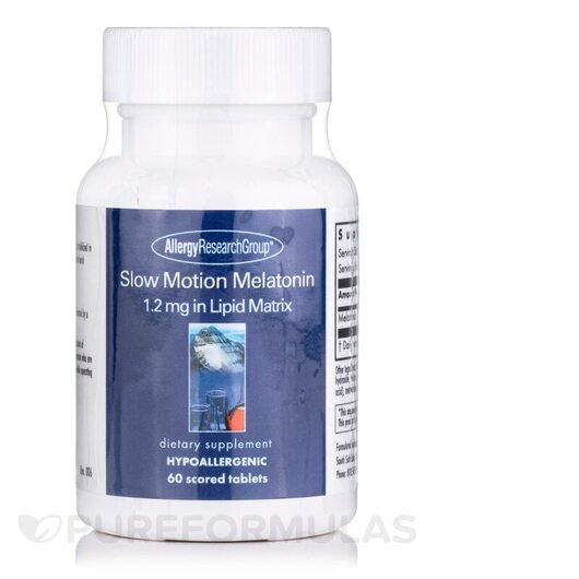 Основное фото товара Мелатонин, Slow Motion Melatonin, 60 таблеток