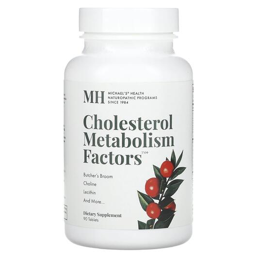 Основное фото товара Cholesterol Metabolism Factors, Поддержка холестерина, 90 таблето