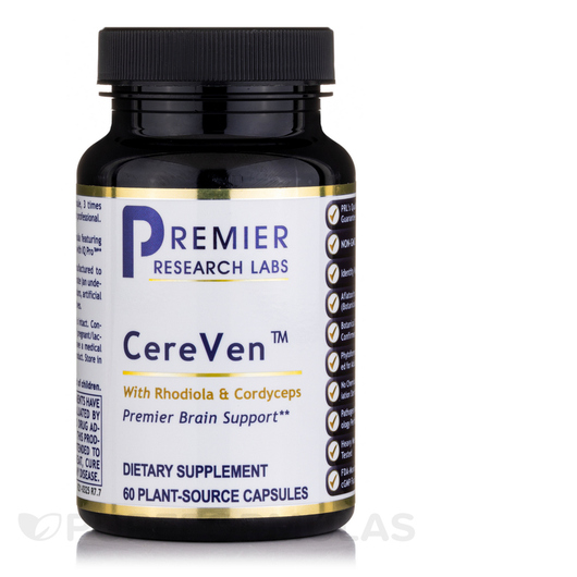 Основное фото товара Premier Research Labs, Поддержка мозга, CereVen, 60 капсул