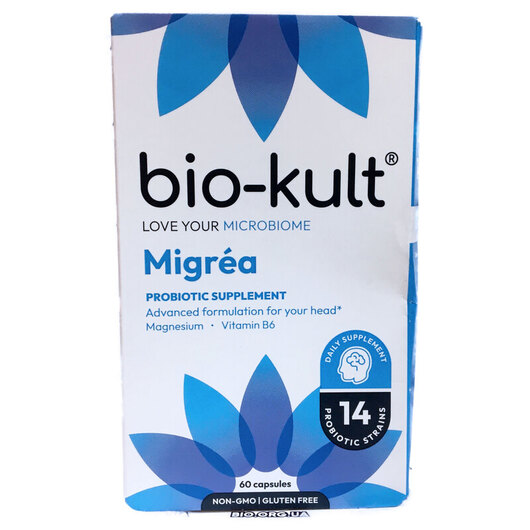 Основное фото товара Bio-Kult, Поддержка стресса Мигреа, Migrea, 60 капсул