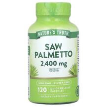 Saw Palmeto 1200 mg Со Пальметто Nature's Truth