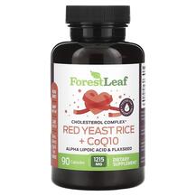 Red Yeast Rice + CoQ10 Красный дрожжевой рис Forest