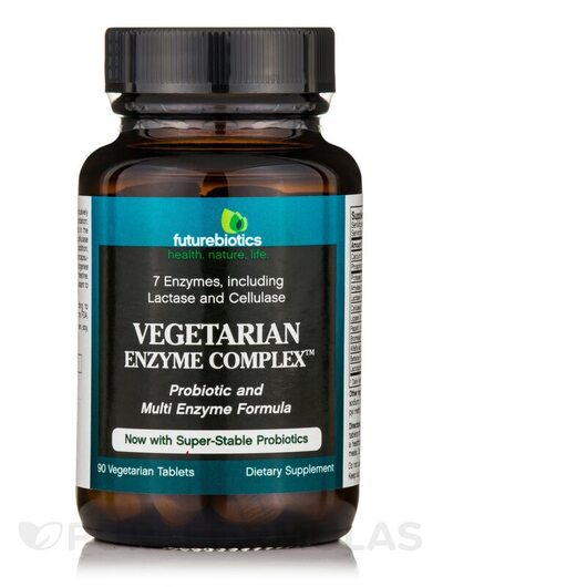 Основное фото товара Future Biotics, Ферменты, Vegetarian Enzyme Complex, 90 таблеток