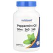 Nutricost, Мята перечная Масло, Peppermint Oil 50 mg, 240 капсул