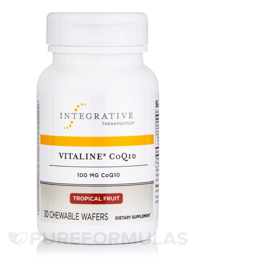 Основное фото товара Коэнзим CoQ10, Vitaline CoQ10 100 mg Tropical Fruit, 30 таблеток
