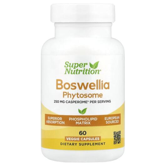 Основное фото товара Босвеллия, Boswellia Serrata Phytosome 250 mg, 60 капсул