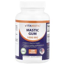 Мастикова смола Mastic Gum 1000 mg Vitamatic 120 капсул