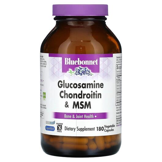 Основное фото товара Glucosamine Chondroitin Plus, Глюкозамин Хондроитин МСМ, 180 капс