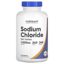 Sodium Chloride 1000 mg Натрий Nutricost Sodium Chloride 1000 mg Натрий Nutricost