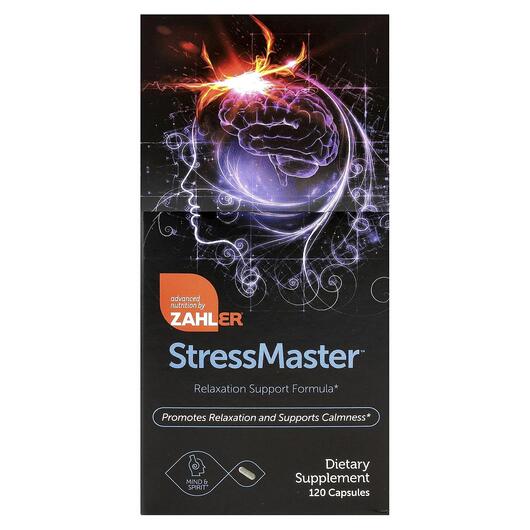 Основное фото товара StressMaster Relaxation Support Formula, Поддержка стресса, 120 к