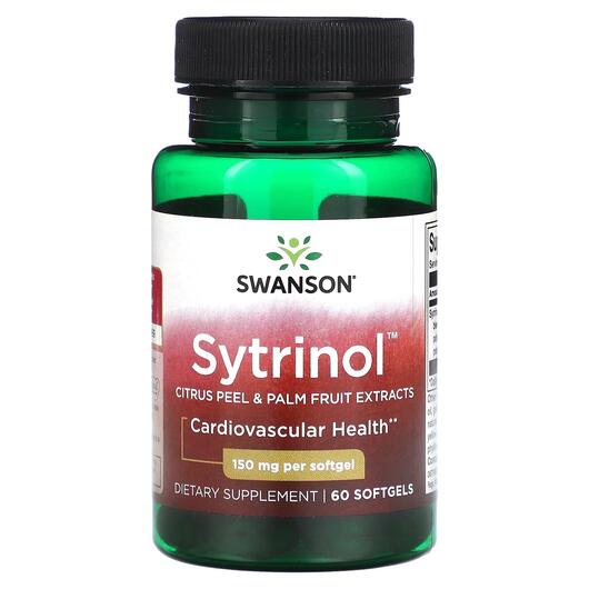 Основное фото товара Swanson, Ситринол, Sytrinol 150 mg, 60 капсул