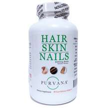 Purvana Hair Skin Nails Пурвана Wellgenix 90 капсул
