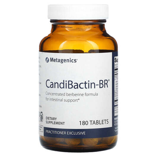 Основное фото товара Metagenics, Поддержка кишечника, CandiBactin-BR, 180 таблеток