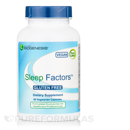 Основное фото товара Nutra BioGenesis, Поддержка сна, Sleep Factors, 60 капсул