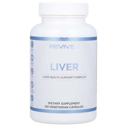 Основное фото товара Revive, Поддержка печени, Liver, 120 капсул