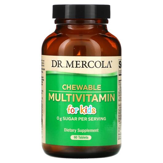 Основное фото товара Витамины для детей, Chewable Multivitamin for Kids, 60 таблеток