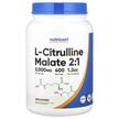 Nutricost, L-Citrulline Malate 2:1 Unflavored, L-Цитрулін, 1.2 кг