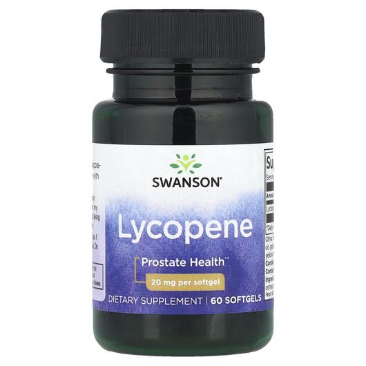 Основное фото товара Swanson, Ликопин, Lycopene 20 mg, 60 капсул
