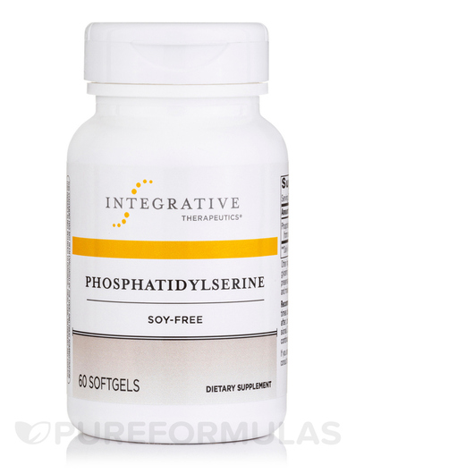 Основное фото товара Фосфатидилсерин, Phosphatidylserine Soy-Free, 60 капсул