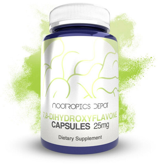 Основное фото товара Дигидроксифлавон, 7,8-Dihydroxyflavone Capsules 25 mg, 120 капсул