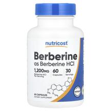 Berberine 1200 mg Берберин Nutricost 60 капсул Berberine 1200 mg Берберин Nutricost 60 капсул
