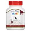 Фото товара Витамин D3, Vitamin D3 125 mcg, 110 Rapid Release Softgels