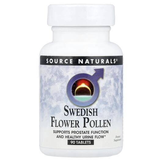 Основное фото товара Шведская цветочная пыльца, Swedish Flower Pollen 90, 90 таблеток