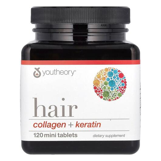 Основное фото товара Коллаген c Кератинами, Hair Collagen + Keratin, 120 таблеток