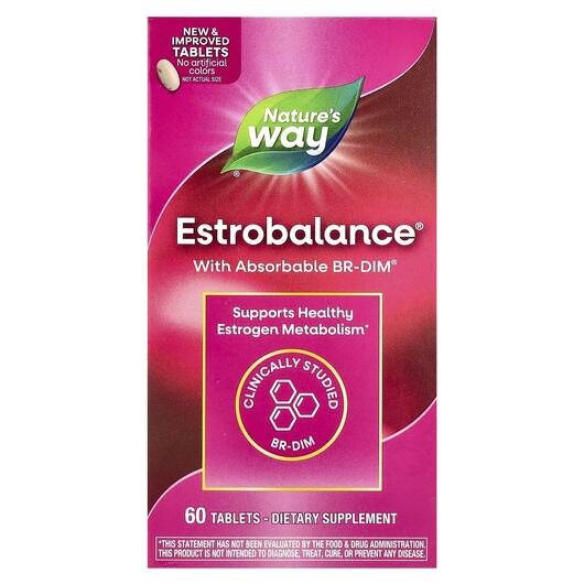 Основное фото товара EstroBalance with Absorbable DIM, Поддержка эстрогена, 60 таблето