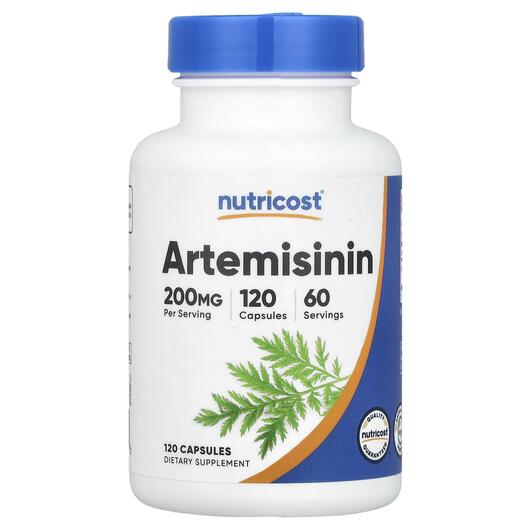 Основное фото товара Nutricost, Артемизинин, Artemisinin 200 mg, 120 капсул