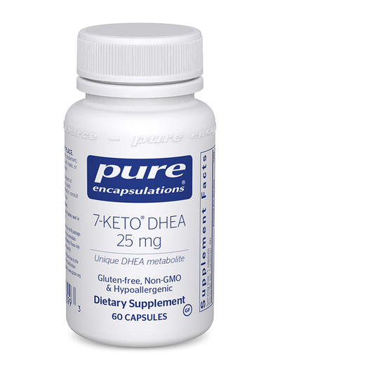 Основное фото товара Pure Encapsulations, 7-Кето-ДГЭА, 7-Keto DHEA 25 mg, 60 капсул