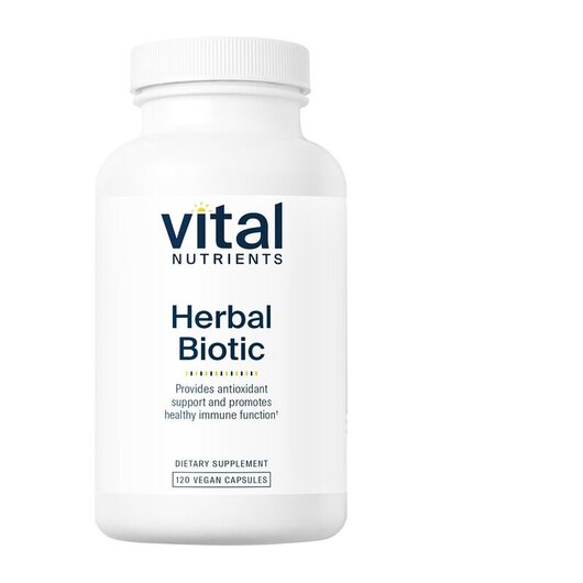 Основное фото товара Vital Nutrients, Травяные добавки, Herbal Biotic, 120 капсул