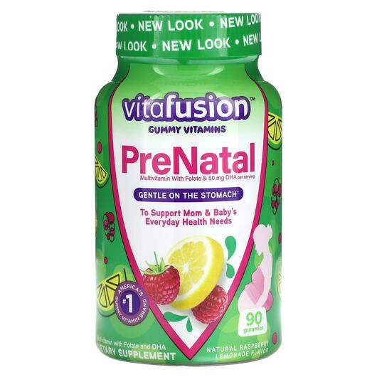 Основное фото товара VitaFusion, ДГК, PreNatal Folate & DHA, 90 конфет