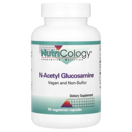 Основное фото товара Nutricology, N-Ацетилглюкозамин, N-A-G 500 mg, 90 капсул