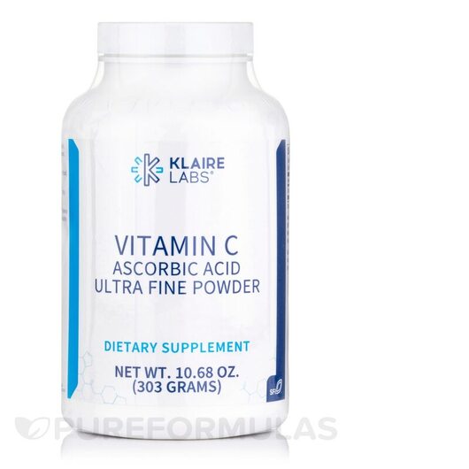 Основное фото товара Klaire Labs, Витамин C, Vitamin C Powder, 250 г
