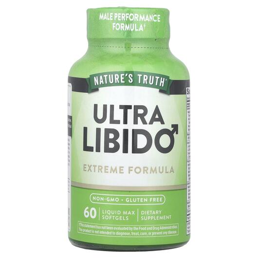 Основне фото товара Nature's Truth, Ultra Libido, Підтримка сексуальності, 60 ка