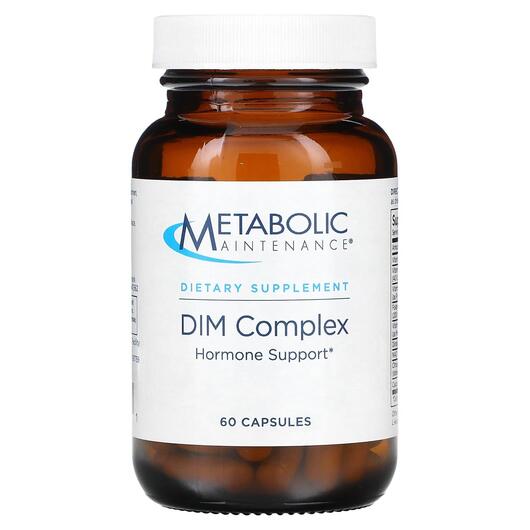 Основное фото товара Metabolic Maintenance, Дииндолилметан, DIM Complex, 60 капсул