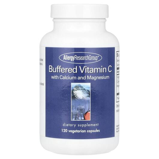 Основное фото товара Allergy Research Group, Витамин C, Buffered Vitamin C, 120 капсул