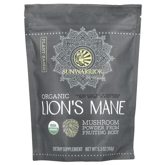 Основное фото товара Грибы Львиная грива, Be Well Organic Lion's Mane, 150 г