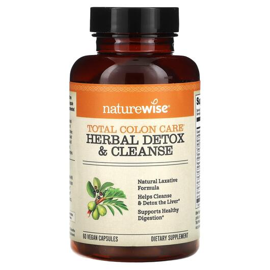 Основное фото товара Total Colon Care Herbal Detox & Cleanse, Поддержка кишечника,