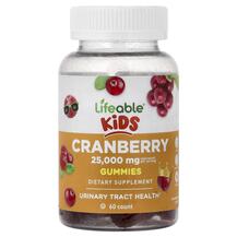 Kids Cranberry Gummies Клюква Lifeable 60 таблеток