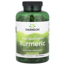Turmeric 360 mg Корень куркумы Swanson 240 капсул Turmeric 360 mg Корень куркумы Swanson 240 капсул