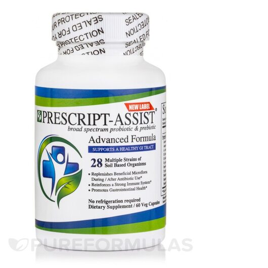 Основное фото товара Prescript-Assist, Пробиотики, SBO Probiotic, 60 капсул