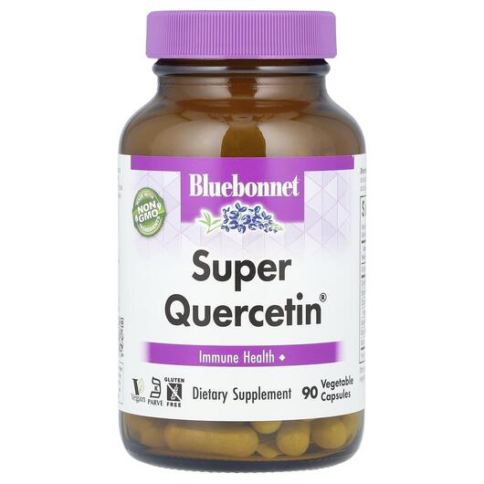 Основное фото товара Bluebonnet Nutrition, Супер Кверцетин, Super Quercetin, 90 капсул