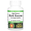 Фото товара Natural Factors, Ферменты, High Potency Multi Enzyme, 60 капсул